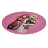 かわいい女の子アニメサンダー_Cove カッティングボード (角)