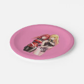 かわいい女の子アニメサンダー_Cove ペーパープレート (アングル)