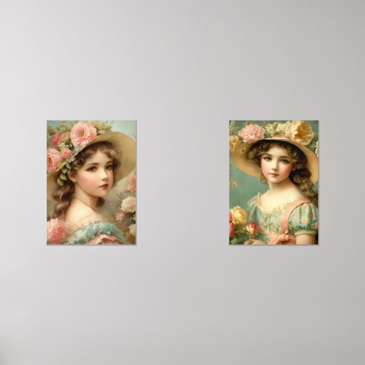 「かわいい女の子アート」 (正面)