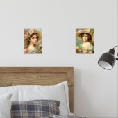 「かわいい女の子アート」 (寝室)