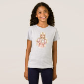 かわいい女の子イラスト Tシャツ (正面フル)