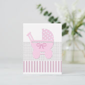 かわいい女の子キャリッジ ポストカード (スタンド正面)