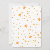 かわいい女の子ザポーティタイム誕生日 招待状 (裏面)