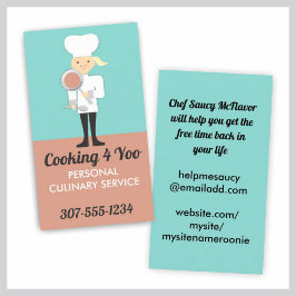 かわいい女の子シェフ鍋スプーン料理業…