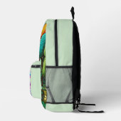 かわいい女の子ドラゴン名を追加 プリントバックパック (右)