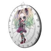 かわいい女の子ハロウィーンデザインコレクション13 ダーツボード (正面右)