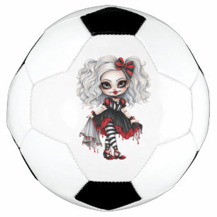 かわいい女の子ハロウィーンデザインコレクション7 サッカーボール