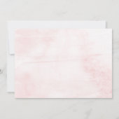 かわいい女の子ハロウィーン2回目の誕生日 招待状 (裏面)