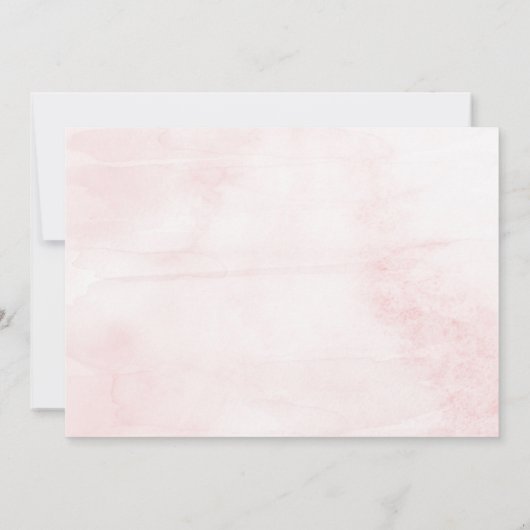 かわいい女の子ハロウィーン2回目の誕生日 招待状 (裏面)