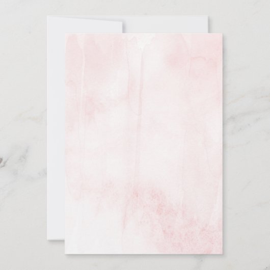 かわいい女の子ハロウィーン2回目の誕生日 招待状 (裏面)