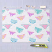 かわいい女の子パワー下着ガーリー 薄葉紙 (クラフト)