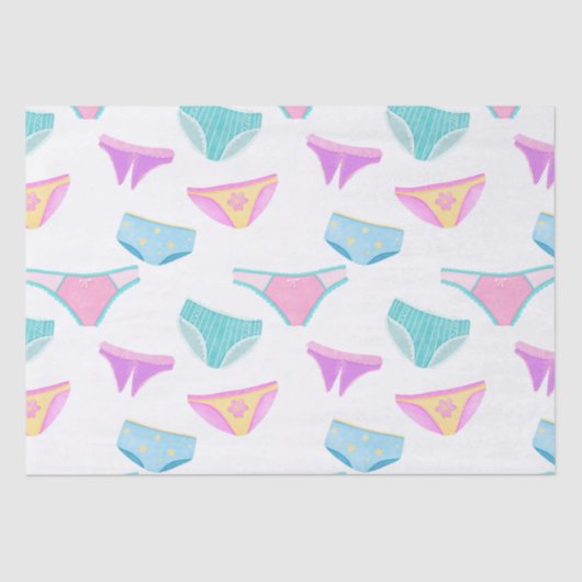 かわいい女の子パワー下着ガーリー 薄葉紙 (正面)