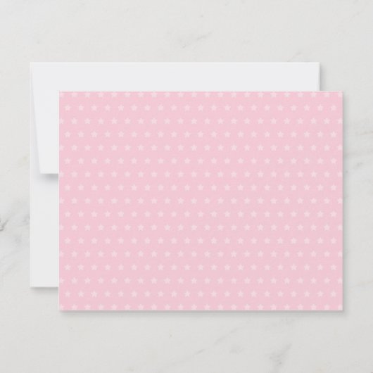 かわいい女の子ピンクのサッカーバースデーパーティ招待状 招待状 (裏面)