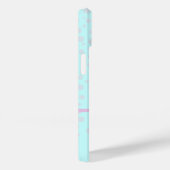 かわいい女の子フクロウ紫とアクアイホン5ケース Case-Mate iPhoneケース (裏面 / 右)