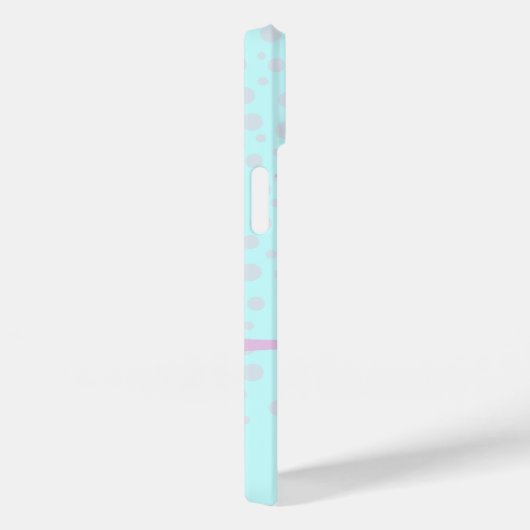 かわいい女の子フクロウ紫とアクアイホン5ケース Case-Mate iPhoneケース (裏面 / 右)