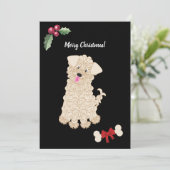 かわいい女の子マルティポ犬カスタマイズ シーズンカード (スタンド正面)