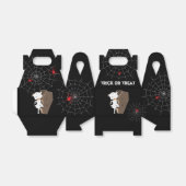 かわいい女の子ミイラ棺ハロウィンキッズパーティー フェイバーボックス (折り畳みなし)