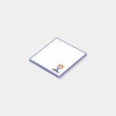 かわいい女の子ヨガ瞑想文房具 ポストイット (アングル)