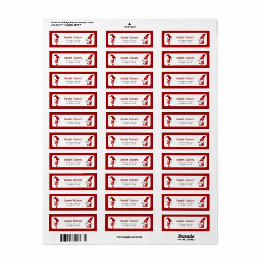 かわいい女の子格言と可愛い格言 ラベル (フルシート)