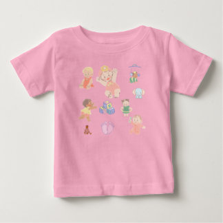 かわいい女の子用Tシャツ - ソフトでスタイリッシュな赤ちゃん用トップス ベビーTシャツ