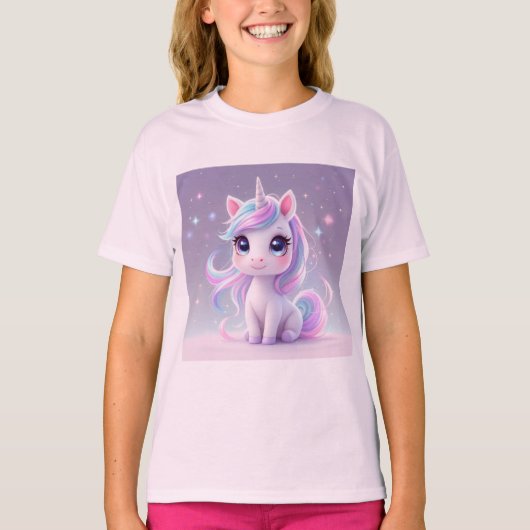 かわいい女の子用Tシャツ Tシャツ (正面)