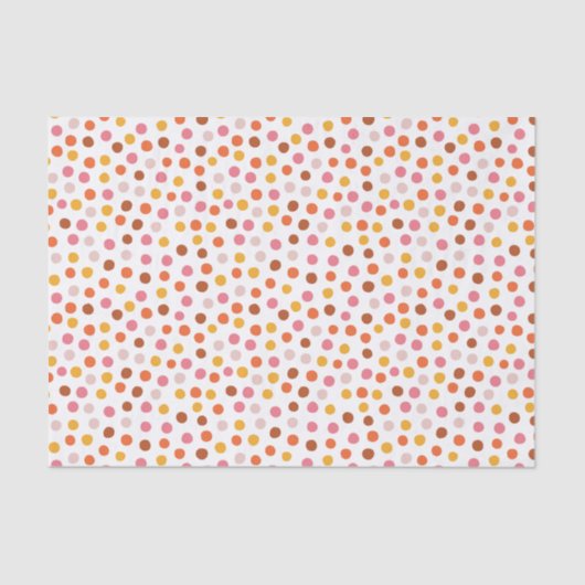 かわいい女の子誕生日ギフトラッピングティッシュペーパー 薄葉紙 (正面)