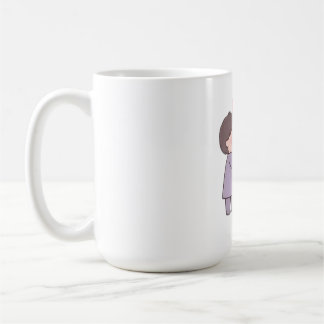 かわいい女の子 コーヒーマグカップ