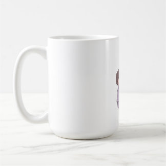 かわいい女の子 コーヒーマグカップ