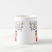 かわいい女の子 コーヒー好き ギフト コーヒーマグカップ (中央)