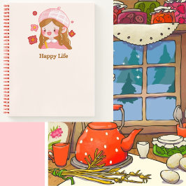 かわいい女の子💗🌷 ノートブック