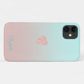 かわいい女の子, ハート Case-Mate iPhoneケース (裏面(横))