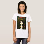 かわいい女の子-華ヤンNian華 Tシャツ (正面フル)