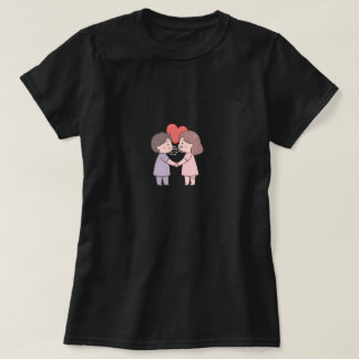 かわいい女の子 Tシャツ