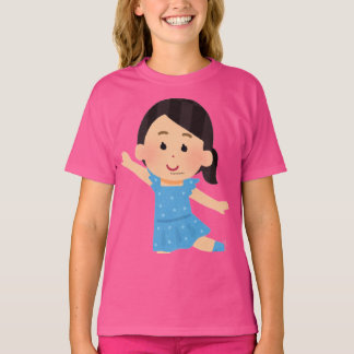 かわいい女の子Tシャツ - スイート&キュートなベビーTシャツ Tシャツ