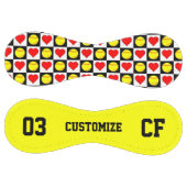 かわいい女子ソフトボールの名番&ポジション ソフトボール (パネル)