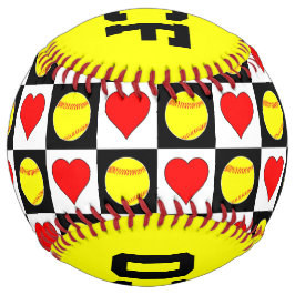 かわいい女子ソフトボールの名番&ポジション ソフトボール