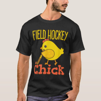 かわいい女子フィールドホッケー選手 Tシャツ