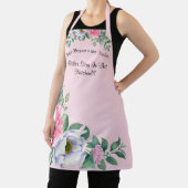 かわいい女子ミディアムオールオーバープリントエプロン エプロン (インサイチュ)