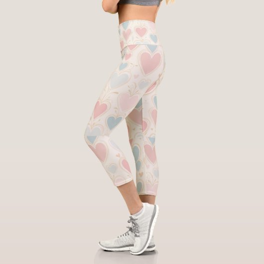 かわいい女性のレギンススタイリッシュ- & Comfortable Desi カプリレギンス (左)