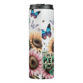 かわいい女性の日常の主張 タンブラー (裏面)