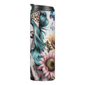 かわいい女性の日常の主張 タンブラー (回転右)