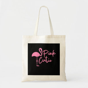 かわいい女性ピンクのフラミンゴ  かわいいピンク   Flamingo トートバッグ