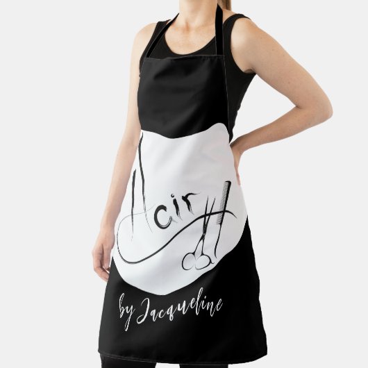 かわいい女性ヘアスタイリングエプロン エプロン (インサイチュ)