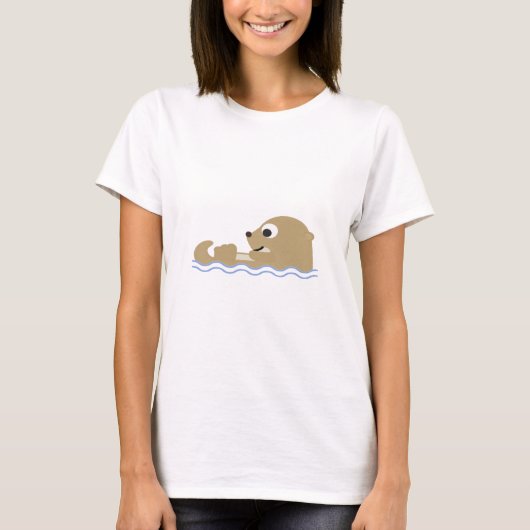 かわいい女 Tシャツ (正面)