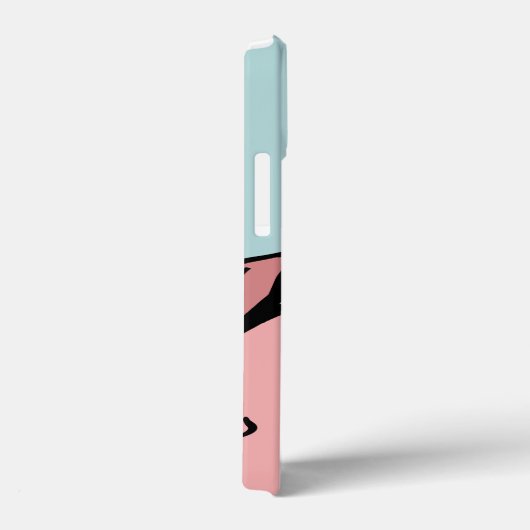 かわいい好奇豚 Case-Mate iPhoneケース (裏面 / 右)