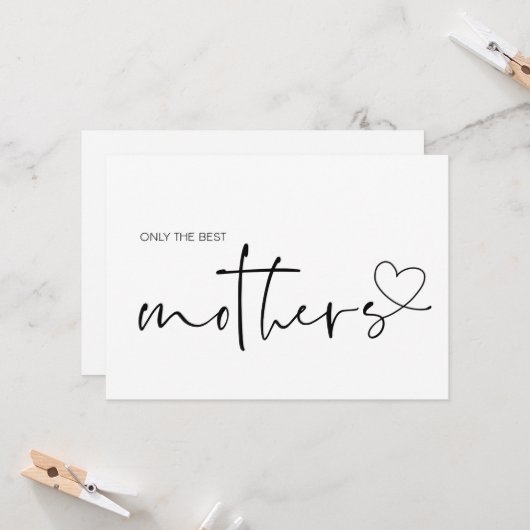 かわいい妊娠が母を明らかにする私たちは期待しているベビー カード (正面/裏面インサイチュ)