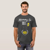 かわいい妊娠のお知らせ Tシャツ (正面フル)