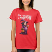 かわいい妊娠ハロウィーンはママに最適 Tシャツ (正面)