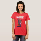 かわいい妊娠ハロウィーンはママに最適 Tシャツ (正面フル)