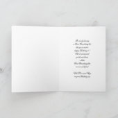 かわいい妖精が付いているひ孫娘のバースデー・カード カード (内部)